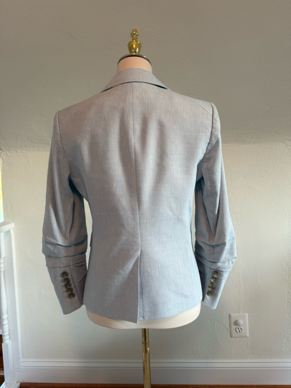 Veronica Beard Aaliyah Dickey Jacket and Matching Jeanne Linen-Blend Pants EUC - Picture 3 of 15